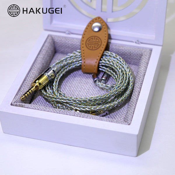 Bifrost - Type 4 Litz Graphene, Gold, Silver, Copper Hybrid IEM cable - Hakugei