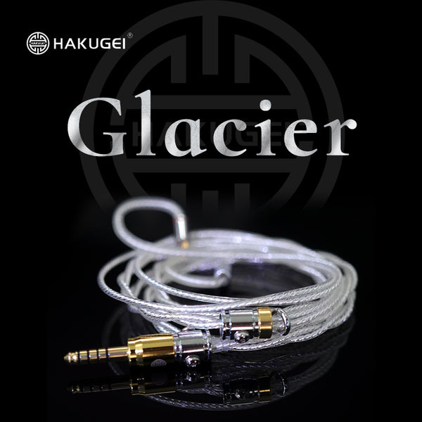 Glacier - Silver Plated 6NOCC Copper IEM cable - Hakugei